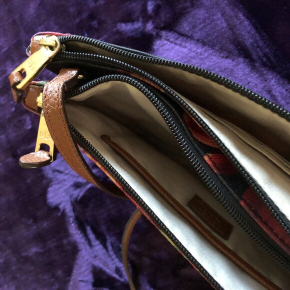 AUTHENTIC Ralph Lauren Shoulder Floral Purse. - Picture 5 of 12